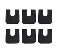 Toilet Mat Dark Gray Washable Reusable Potty Training Toilet Rug for Restroom Bathroom Stylish Non Slip Floor Protector for Elderly Kids Pets Commercial Public Use Rubber Felt Set (U Shape)