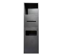 Toilet niche,304 Stainless Steel Shower Niche, Wet Room Alcove Recessed, Bathroom Shelves, Trash Can, Toilet Shelf, Paper Towel Holder, Shampoo Water Proof Organiser(Gold,(W X H X D) 20x63x1