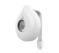 Toilet Night Light, Toilets Bowl Lights, Motion Sensor Seat, Smart Bathroom, Multi Color Glow for Apartment, Dormitory, Hotel, Guest Bathrooms, Kids Room, Nights Use, 3.15x2.56x0.98 Inches