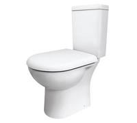 Toilet Pan with Cistern and Fittings , 745 x 360 x 620mm, White Balterley White One Size