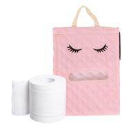 Toilet Paper Case, Cute Cotton Tab Shape Toilet Paper Holder, Toilet Paper Dispenser Box and Tissue Holder for Toilet Tank, Bathroom