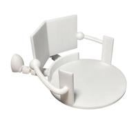 Toilet Paper Holder - 3D Printed Funny Decor | Cute Reading Novelty Bathroom Accessory, Creative Organizer for Kitchen Trailer Camping Travel, Daily Utility with Decorative Charm