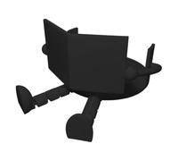 Toilet Paper Holder - 3D Printed Funny Decor | Cute Reading Novelty Bathroom Accessory, Creative Organizer for Kitchen Trailer Camping Travel, Daily Utility with Decorative Charm