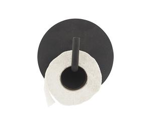 Toilet Paper Holder Black Striking , Modern From House Doctor