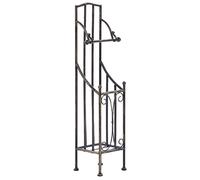Beliani Toilet Paper Holder Brisa Metal Black