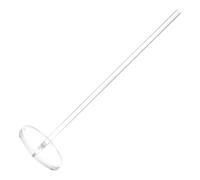 Toilet Paper Holder Freestanding Acrylic White Stand for Bathroom