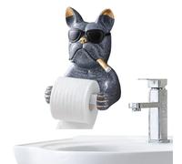 Toilet Paper Holder Funny - Dog Cute Wall Mount Toilet Paper Shelf | Home & Kitchen Supplies for Sheep Farm Hotel Pet Household Closet Restaurant Home Offices