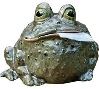 Toilet Paper Holder,Funny Toad Tissue Holder,Toad Animal Tissue Dispenser,Whimsical Bathroom Roll Holder for Home Apartment Restroom Vanity Decor Use Decorative Tissue Storage Accessory (Green)