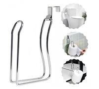 Toilet Paper Holder,Over The Tank Toilet Roll Holder for Bathroom and Washroom,Stainless Steel Brushed Nickel(Chrome)