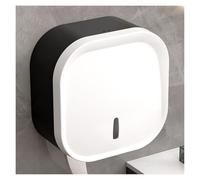 Toilet Paper Holder,Plastic Storage Box,Visual Window,Serrated Tear Design,Suitable for Bathroom(Color1)