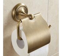 Toilet Paper Holder Rack WC Roll Bathroom Antique Brass