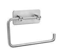 Toilet Paper Holder Self Adhesive 304 Stainless Steel Toilet Roll Holder Wall-Mounted No Drilling WC Tissue Roll Dispenser for Bathroom and Kitchen