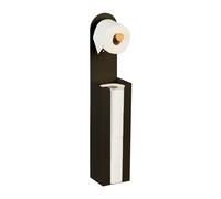 Toilet paper holder WC roll holder 2-in-1 storage solution