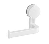 Toilet Paper Holder with Suction Cup - No Drilling, Wall Mounted Tissue Holder | Seamless Bathroom Storage with Strong Suction Power, for Tiles, Smooth Surfaces, Creative Roll Paper