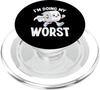 Toilet Paper Joke Humor Im Doing My Worst PopSockets PopGrip for MagSafe