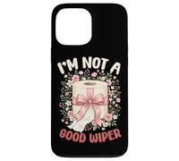 Toilet Paper Joke Humor Im not a Good Wiper Case for iPhone 13 Pro Max