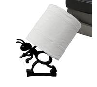 Toilet Paper Roll Holder - Cute Ant Shaped Matte Napkin Stand | Bathroom Tissue Holder - for Kitchen RV Trailer House Cabinet Inside Daily Camping Travel Home Guest