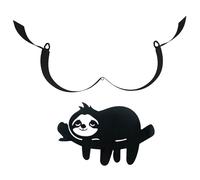 Toilet Paper Roll Holder Cute Black Wall Mounted Sloth Toilet Rolls Tissue Paper Storage Fit 5 Rolls Free Standing Funny Metal Toilet Paper Organizer for Bathroom Decor Sheep Toilet Paper Holder Bathr