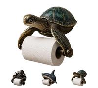 Toilet Paper Roll Holder, Ocean Themed Toilet Roll Holder Wall Mounted, Octopus Shaped Paper Towel Holder, Toilet Tissue Storage Container for Bathroom, Home, Kitchen，sea turtle