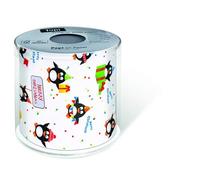 Toilet paper roll printed penguins as a fun gift for Christmas.