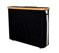 Toilet Paper Storage Container with Lid, 23 L Large Capacity, Foldable Oxford Fabric Basket, Dustproof Toilet Tissue , Bathroom Roll Holder for Sorting, Storing and Storage