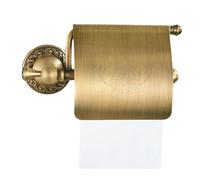 Toilet Paper Storage Dispenser Holder - 7.68 x 2.76 x 4.53 Inch Holder Toilet Paper Retro Wall Mounted and Worktop for Kitchen, Home, and Bathroom