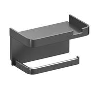 Toilet Paper Wall Door, Toilet Paper Holder, Adhesive Bathroom Tissue Roll Door, Bathroom Storage Distributor, Home Storage Organization for Axis