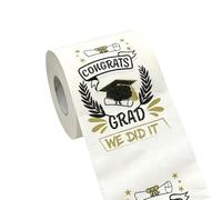 Toilet Papers for Congratulation,Funny 2026 Three-Layer Thickened - Congrats Toilet Paper Roll | for Middle School University Dining Table Bathroom Family Gathering