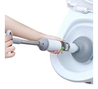 Toilet Plunger - High Pressure Unclogger, Heavy Duty Drain Cleaner, Powerful Suction Plunger, Bathroom Pipe Cleaning Tool, Sink Shower Blockage Remover for Home Shower Sink Bowl Floor Drain