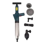 Toilet Plunger Kit with High Pressure Manual Drain Plumb - Fast, Efficient Clog Removal for Bathroom, Kitchen, Floor Drains
