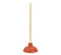 Toilet Plunger - Plunger Drain Unblocker - Kitchen Sink Unblocker - Shower Plunger - Bath Plunger - 150mm (6 inch) Cup and 400mm (16 inch) Handle, Baths, Showers and Floor Drains.