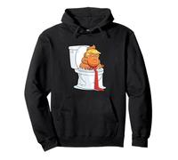 Toilet Poop Trump Pullover Hoodie