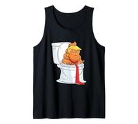 Toilet Poop Trump Tank Top