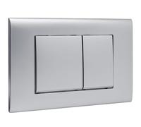 Toilet Press Plate Matt for Geberit Sigma Series, UP300 and UP320, Silver Grey