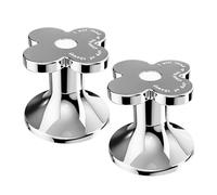 Toilet Press Tool - Hand Free Opener, Decorative Flush Extender | 1.22x1.22x1.14 inches Flower Style Button Helper Device, Non Touch Pusher, Hygiene Solution with Nail Friendly Usage