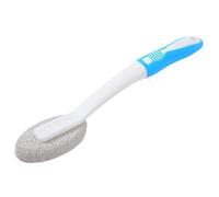 Toilet Pumice Stone with Handle 12in Ergonomic Pumice Stone Toilet Bowl Cleaner Non Scratch Pumice Stone for Claning Toilet, Pool Tile, Floor Tile Pumice Stone Toilet Bowl Cleaner