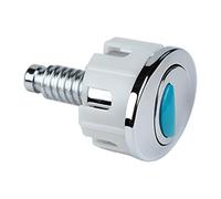 Toilet-Push Button - Double Flush Round Replacement, Rustproof Toilet-Flush Button, Durable Bathroom Wire Control Accessory | Toilet-Repair and Upgrade for Home, Hotel, and Bathroom Fixtures