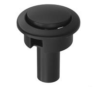 Toilet Push Button Flush Chrome for Siamp Storm 33A Cistern Replacement Part 48mm 58mm Diameter ABS Material Black(A)