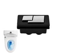 Toilet Push Button - | Stainless Steel Spring Toilet 2.71 X 2.24 X 1.85 Inch | Top Flush Push Button | Universal Threaded Tank Spare Parts, A