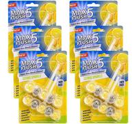 Toilet Rim Block Cleaner Twin Pack Foaming Anti Limescale Extra Fresh Tropical Blossom Lasts Up To 4 Weeks