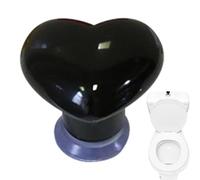 Toilet Rinsing Button - Toilet rinse in heart shape, toilet washing tool and replacement for drawers and door handles | Heart-shaped toilet flush of helper for the elderly, easy to put