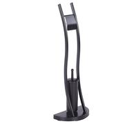 Toilet Roll and Brush Holder SOACHA Metal Black