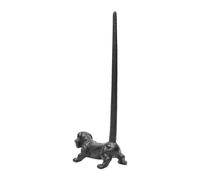Toilet Roll Holder Cast Iron Puppy Toilet Roll Holder Dog Kitchen Towel Holder 5.7 * 2.9 * 12.2inch/14.5 * 7.5 * 31cm for Home