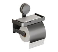 Toilet Roll Holder for Bathroom - Floor Standing Toilet Roll Holder Adjustable Toilet Holder with Shelf, Compact Bathroom Organizer, Convenient Dispenser | Ideal Bathroom Accessory for