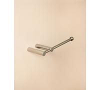 Toilet roll holder Light grey Installation with Screws Measures 18.5 x 8 x 2 cm Cosmic Grey One Size
