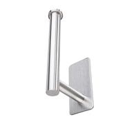 Toilet Roll Holder - Modern Design with Chrome Holder Bathroom Paper Organizer Wall Mounted Bathroom Organizer Functional Bathroom Accessory | 304 Steel Door Per Unit