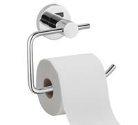 Toilet Roll Holder No Drilling Stainless Steel Toilet Roll Holder Wall Mounted Self-Adhesive or Drilling High Gloss Chrome for Bathroom Toilet Kitchen - 1 Piece