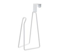 Toilet Roll Holder Over The Tank Toilet Tissue Roll Paper Holder Stand Dispenser Reserve for Bathroom Storage and Organization- White, Toilet Roll Holder