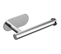 Toilet Roll Holder Self Adhesive, SUS 304 Stainless Steel Wall Mounted Toilet Paper Holder for Bathroom, Washroom, Toilet, Kitchen, Waterproof Rust Resistant - No Drilling