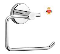 Toilet Roll Holder Wall Mounted (Non Self Adhesive) Chrome Toilet Roll Holder -L